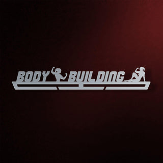 Body Building Medaillenhalter WEIBLICH