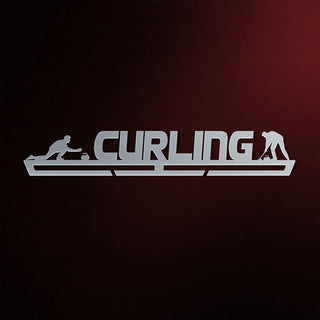 Curling V2 Medal Hanger Display