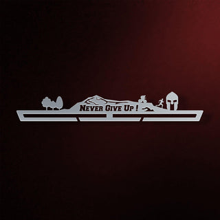 Never Give Up Medaillenhalter