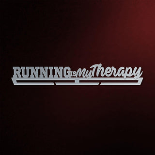 Running Is My Therapy Medal Hanger
