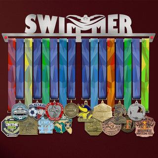 Swimmer Medal Hanger Display V1-Medal Display-Victory Hangers®