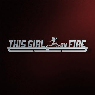 This Girl Is On Fire Medaillen Halter